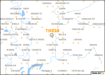 map of Tikeda