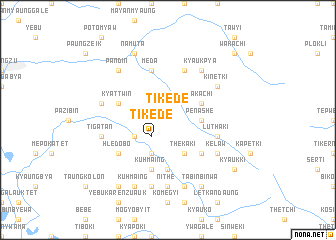 map of Tikède