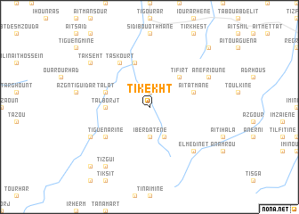 map of Tikekht