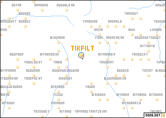 map of Tikfilt