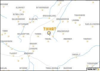 map of Tikhat