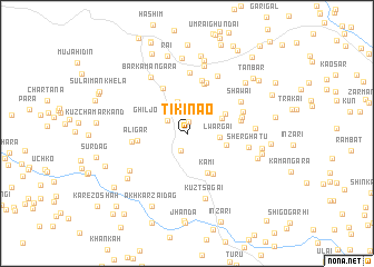 map of Tiki Nāo
