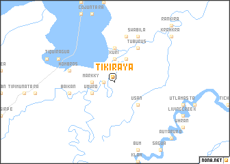 map of Tikiraya