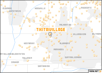 map of Tiki Tai Village