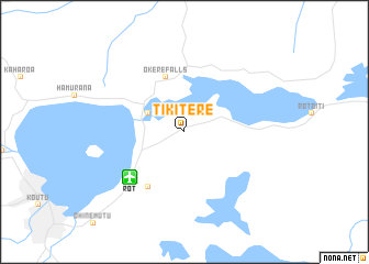 map of Tikitere