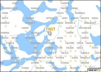 map of Tikit