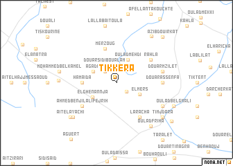 map of Tikkera