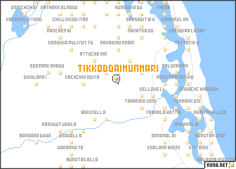 map of Tikkoddaimunmari