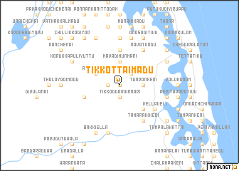 map of Tikkottaimadu