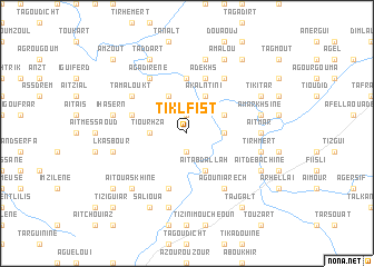 map of Tiklfist