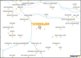 map of Tīkmah ‘Ajam