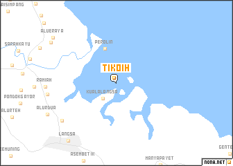 map of Tikoih