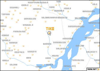 map of Tiko