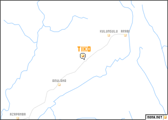 map of Tiko