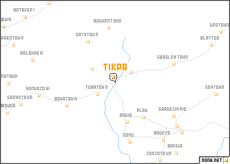 map of Tikpa