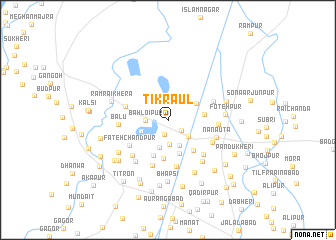map of Tikraul