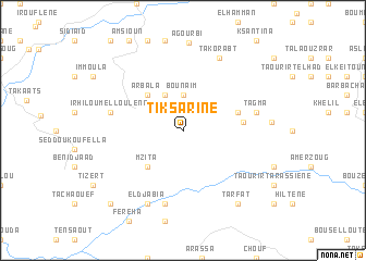 map of Tiksarine