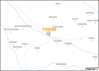 map of Tīk Sīāh