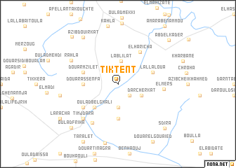 map of Tiktent