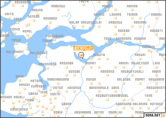 map of Tikump