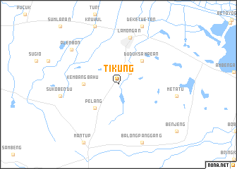 map of Tikung