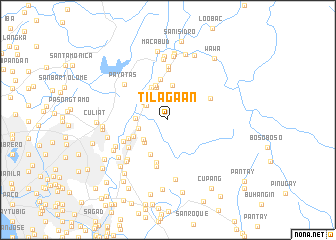 map of Tilagaan