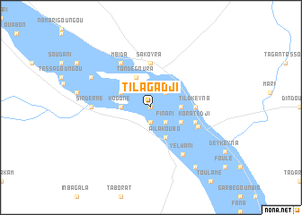 map of Tilagadji