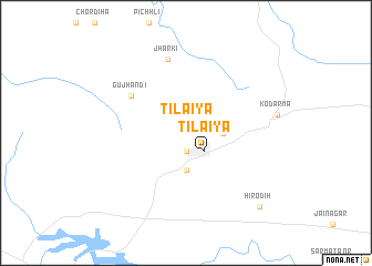 map of Tilaiya