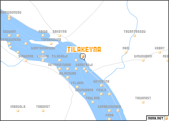 map of Tilakeyna