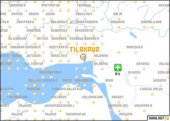 map of Tilakpur