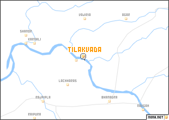 map of Tilakvāda