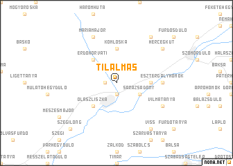 map of Tilalmas