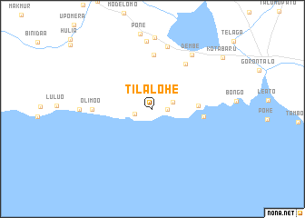map of Tilalohe