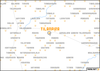 map of Tilanpira