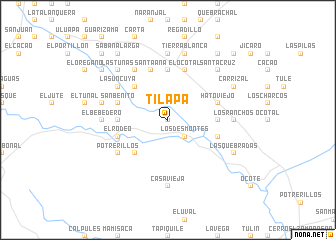 map of Tilapa