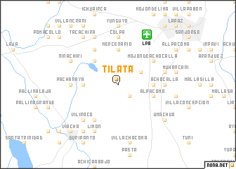 map of Tilata