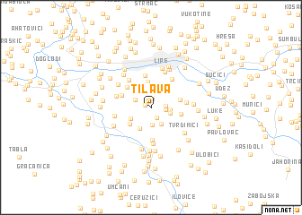 map of Tilava