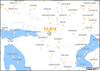 map of Tilaye