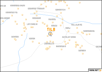 map of Tīlā