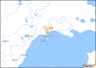 map of Tilba