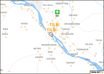 map of Tilbi