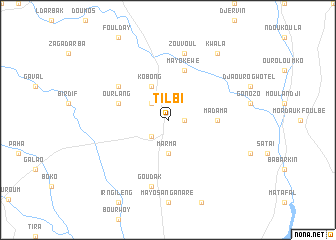 map of Tilbi