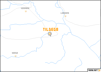 map of Tildega