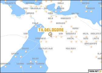 map of Tildé Logone