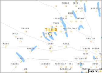 map of Tildia