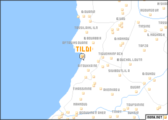 map of Tildi