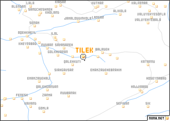 map of Tīlek