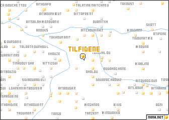 map of Tilfidene