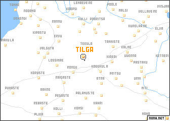 map of Tilga