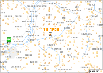 map of Tilgrām